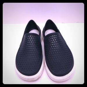 Crocs for boys- Navy slip on
